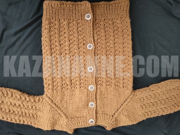 6-12 ay bebek hırkası