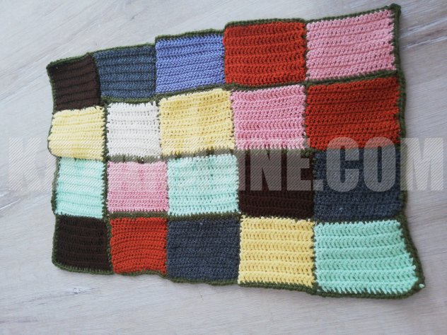 Örgü Alt değiştirme battaniyesi 