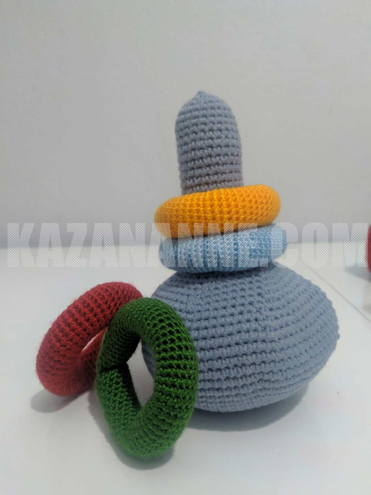 Amigurumi eğitici oyuncak