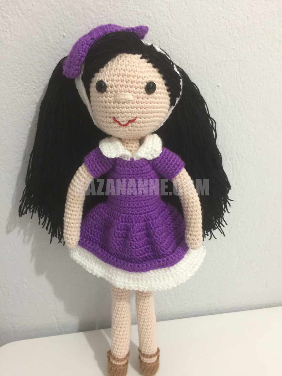 Amigurumi kız bebek