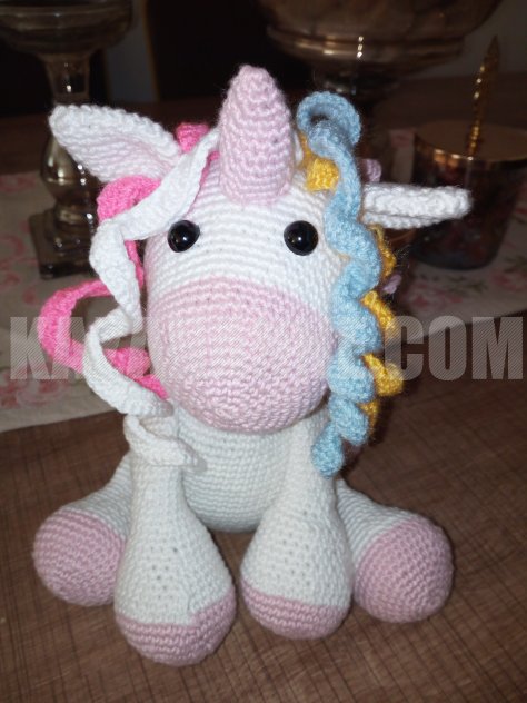 Amugurumi unicorn