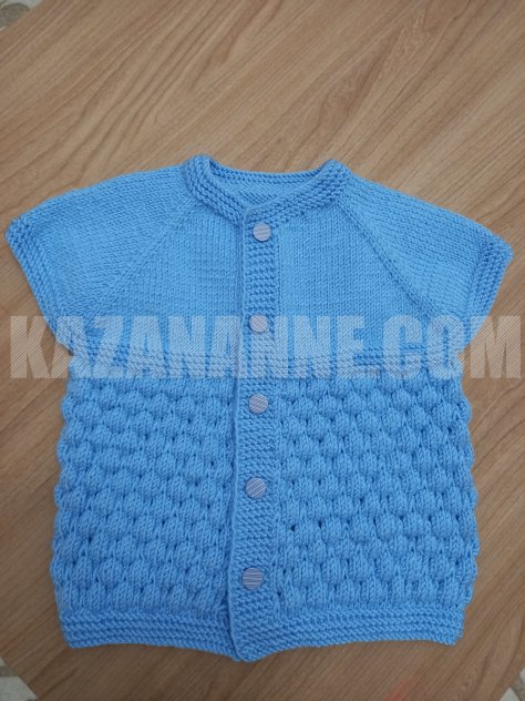 Örgü Bebek yelekleri 