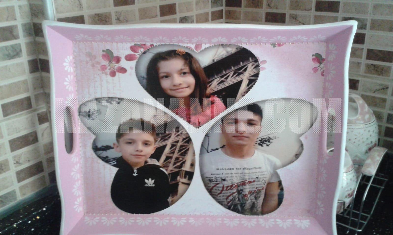 El Emeği Ahşap Tepsi Dizaynı