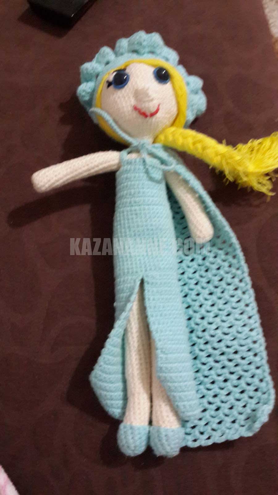 Elsa Amigurumi Oyuncak